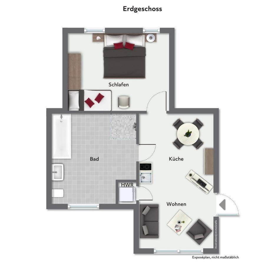 Poststrasse 32A Wohnung 01 Ostseebad Kühlungsborn Eksteriør bilde
